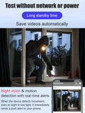 Portable Indoor Security Camera for Home Safety & Monitoring