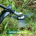Heavy-Duty Steel Wire Trimmer Head for Cordless Weed Trimmers