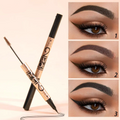 4-Point Eyebrow Pencil & Dye Set & Mascara, Waterproof Long Lasting Natural Makeup