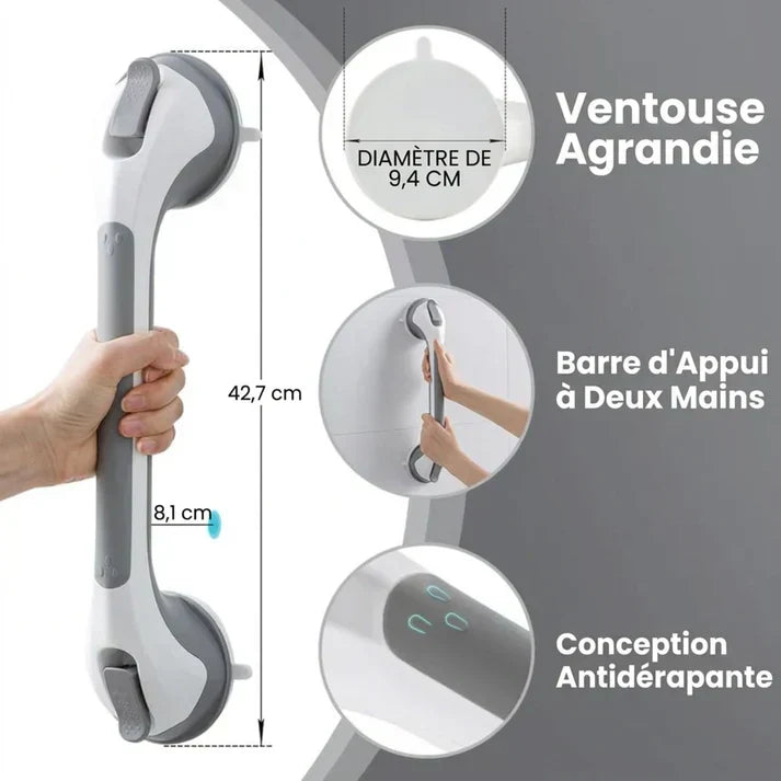 Barre d’appui anti-chute sécurisée CELYSECURE