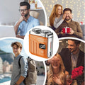 R-19 Luggage Electric Shaver, Mini Shavers for Men, Electric Portable Beard Shaver Razor