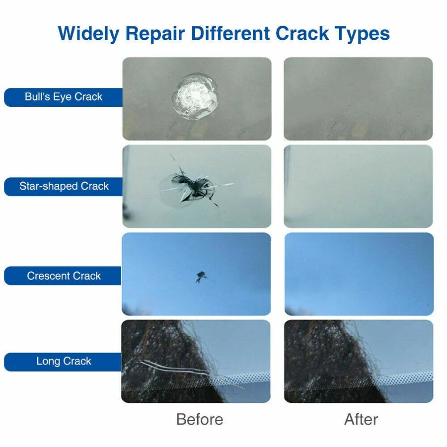Windshield Repair Fluid, Automotive Glass Nano Repair Fluid