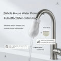 💧Cotton Faucet Filter Bags – DIY Mesh Strainer Bags for Visible Sediment, Rust & Scale