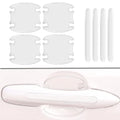 Car Door Handle Protective Film, Transparent Waterproof Car Door Handle Protector