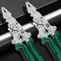 Multi-Function Foldable Wire Stripper with Voltage Tester